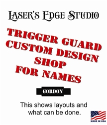LV Gucci Laser Engraved Trigger Guards